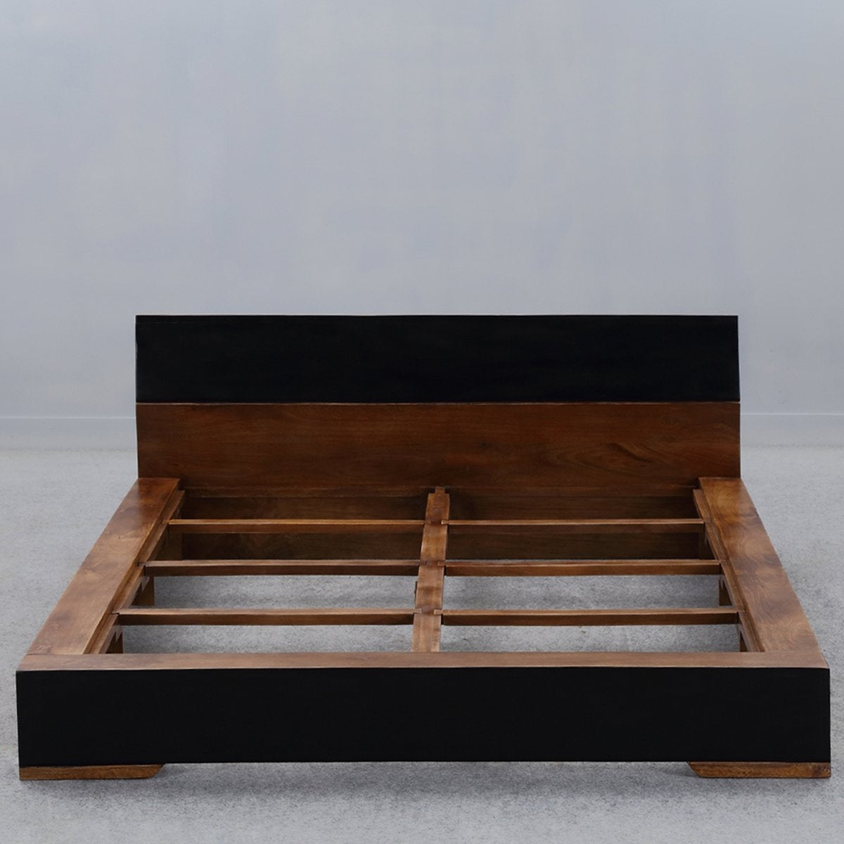 APRODZ Solid Wood Albany Queen Size Bed for Bedroom