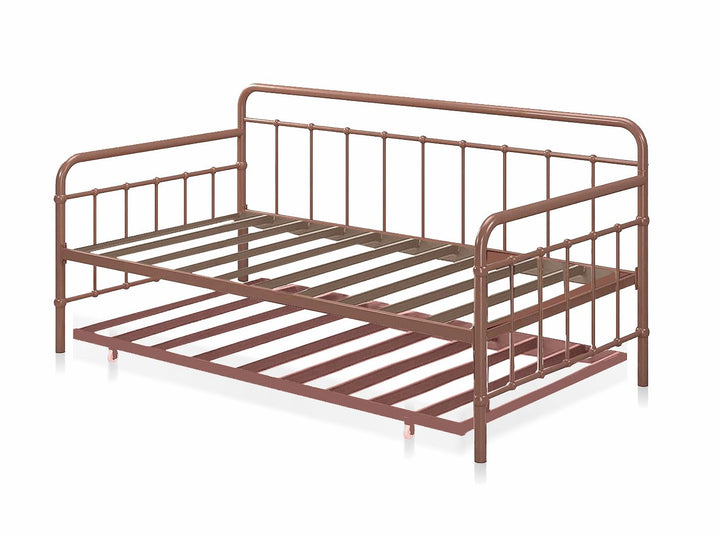 Translation missing: en.Marks Daybed Twin Size Metal and Mdf Trundle Bunk Bed 