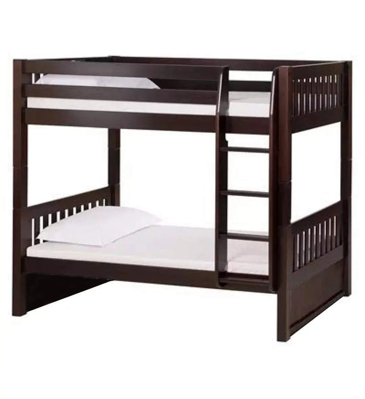 Translation missing: en.APRODZ Sheesham Wood Moyer Bunk Bed for Bedroom | Brown Finish