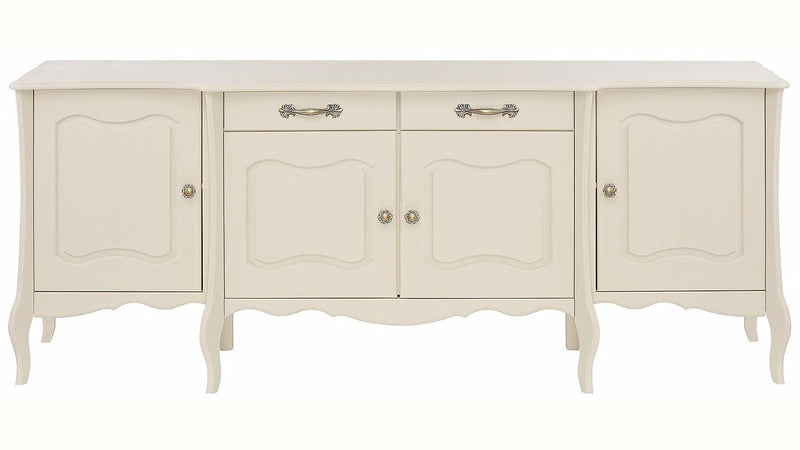 Mango Wood Rosario Sideboard Storage Cabinet for Living Room | Wooden Cabinet for Home 