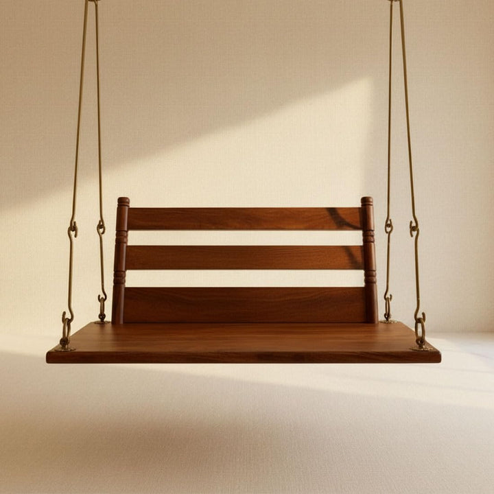 Translation missing: en.Jhula for Adults for Home 3 Seater Swing Wooden Jhula for Indoor Outdoor &amp; 