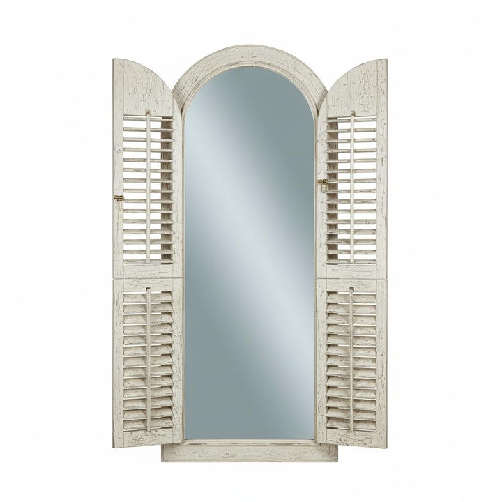 Translation missing: en.Mango Wood Meredi Standing Wall Decorative Mirror Frame| Wooden Mirror 