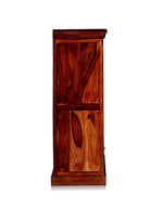 Bookshelf | Sheesham Wood Wooden Storage Organizer | Shelves Bookcase Rustic Durable, Stylish & Compact Design for Home, Office, Living Room | Furniture Organizer Elegant Finish (Honey Oak) | Elegant finish bookcase 