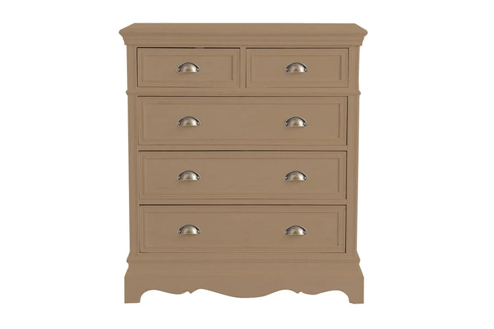 Translation missing: en.APRODZ Mango Wood Storage Cabinet Callao Chest of 5 Drawers Furniture for Living Room | Minsk