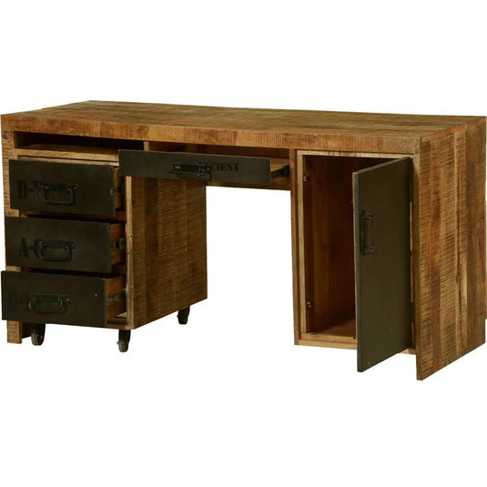 Translation missing: en.APRODZ Solid Wood Quiogue Study Desk Table for Home and Office