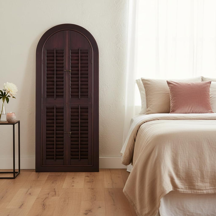 Translation missing: en.Mango Wood Meredi Standing Wall Decorative Mirror Frame| Wooden Mirror 