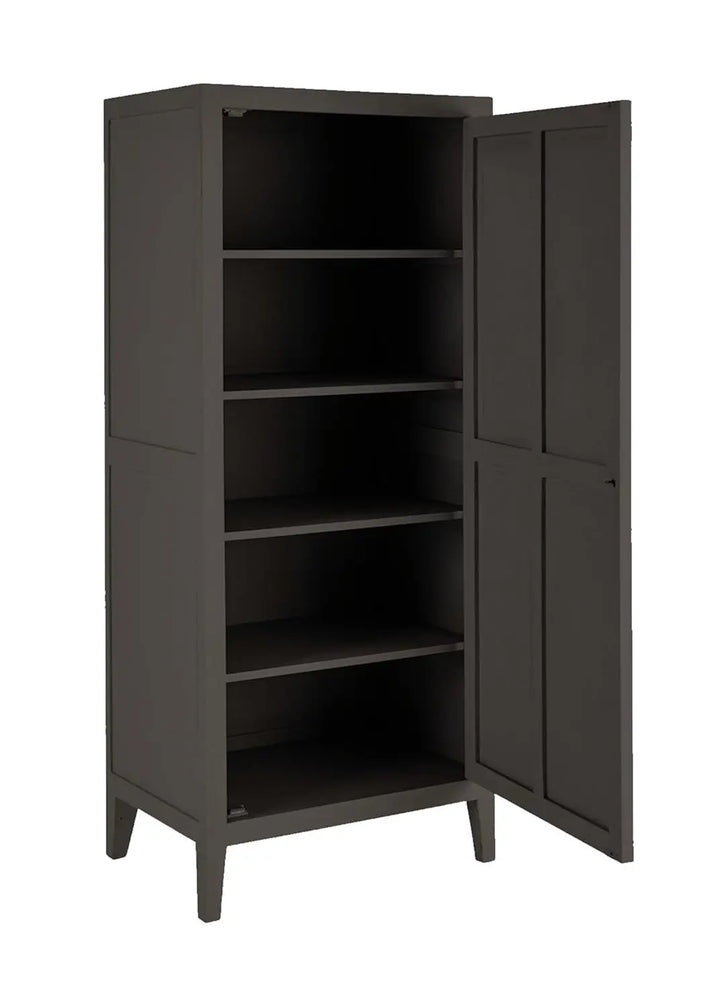 Translation missing: en.APRODZ Mango Wood Multipurpose Storage Stockholm Wardrobe for Bedroom | 1 Door and 4 Sleeves Almirah | Emperor