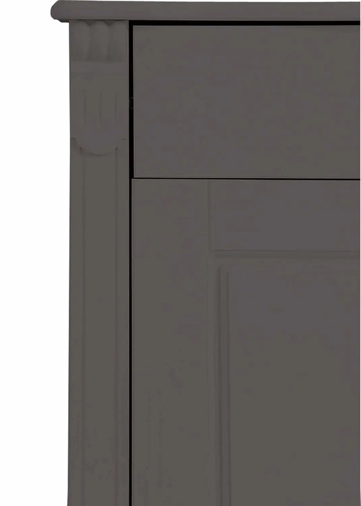 Translation missing: en.Aprodz Soild Wood Teresina Sideboard Storage Cabinet with Drawer for Living Room | Opera Evening Finish