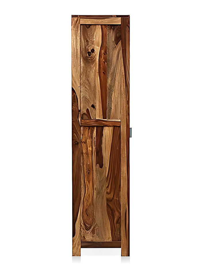 Translation missing: en.Bookshelf | Sheesham Wood Durable &amp; Stylish Wooden Storage Organizer | Shelves Bookcase Rustic Elegant for Home Office Living Room | Compact Design Furniture Organizer (Rustic Teak 2) | Sheesham wood bookshelf 