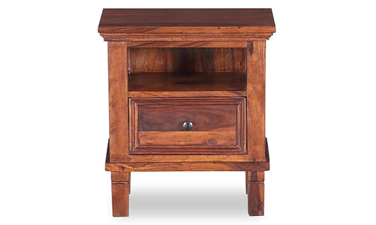 Translation missing: en.Getafe Bedside Table (Dark Honey Sheesham) 