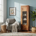 Bookshelf | Sheesham Wood Durable & Stylish Wooden Storage Organizer | Shelves Bookcase Rustic Elegant for Home Office Living Room | Compact Design Furniture Organizer (Rustic Teak 2) | Sheesham wood bookshelf 