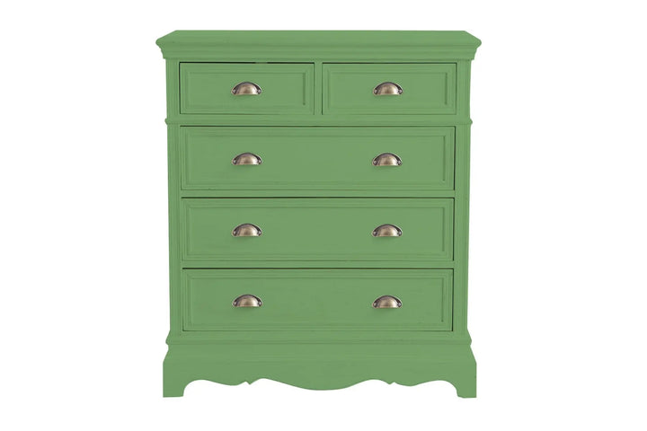 Translation missing: en.APRODZ Mango Wood Storage Cabinet Callao Chest of 5 Drawers Furniture for Living Room | Minsk