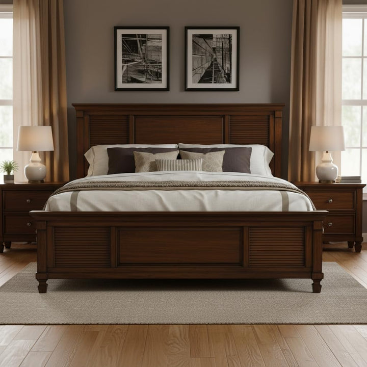 Translation missing: en.Solid Wood Without Storage Bed Elmore for Bedroom Stylish 