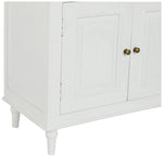 Solid Wood Cancun Storage Sideboard Cabinet with 4 Door and 4 Drawer for Living Room 