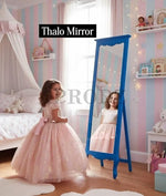 Mango Wood Home Decorative Thalo Standing Long Mirror for Living Room, Bedroom, Hotels 