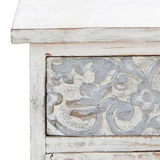 Translation missing: en.Mango Wood Yaviza One Door and One Drewer Bedside Storage Table for Bedroom 