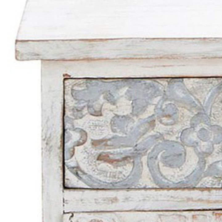 Translation missing: en.Mango Wood Yaviza One Door and One Drewer Bedside Storage Table for Bedroom 