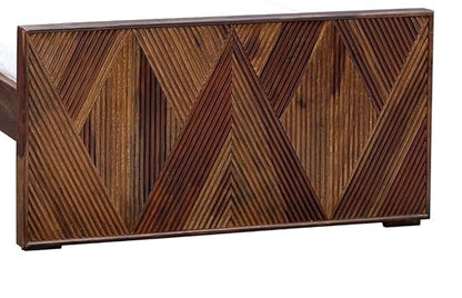 Sheesham Wood Without Storage Enoc Single Size Bed for Bedroom Stylish | Brown Finish