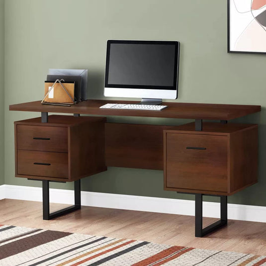 Translation missing: en.Mango Wood Calio Study Desk Table for Home and Office | Black Finish 
