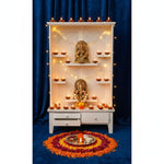 Sheesham Wood Temple with 3 Drawer for Pooja Room | Temple for Home 
