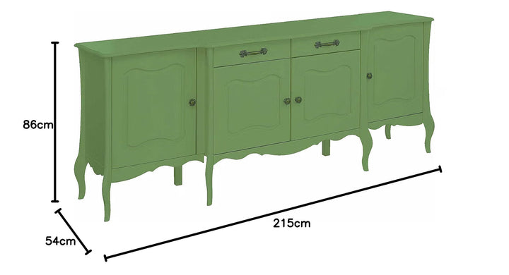 Translation missing: en.Mango Wood Rosario Sideboard Storage Cabinet for Living Room | Wooden Cabinet for Home 