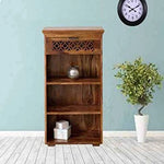 Durque Sheesham Wood Compact Bookcase 