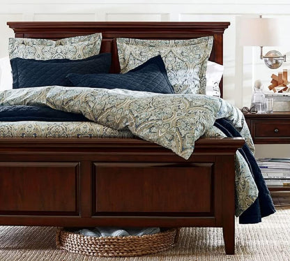 APRODZ Solid Wood Paul King Size Bed with Storage for Bedroom