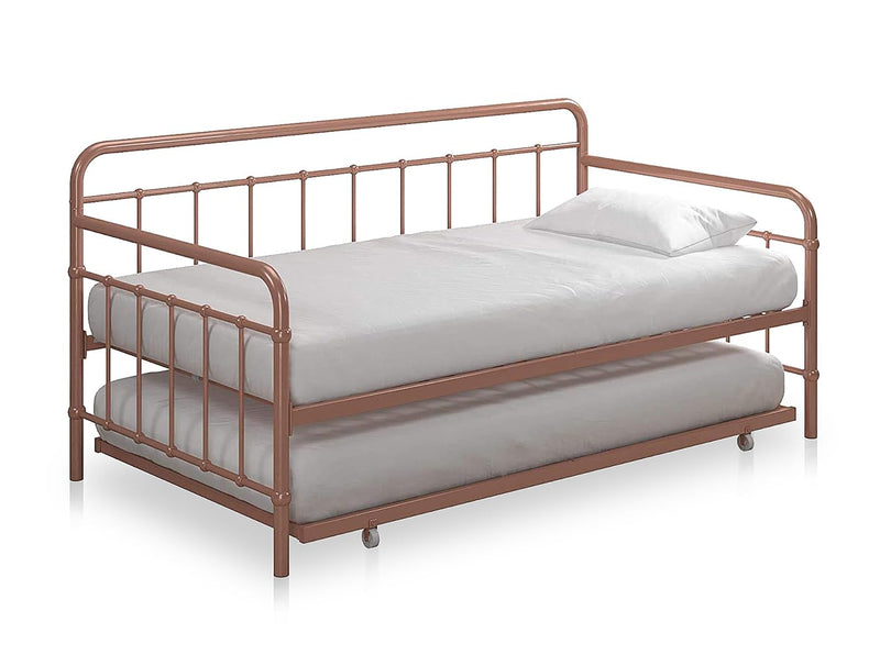 Marks Daybed Twin Size Metal and Mdf Trundle Bunk Bed 