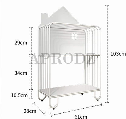 Children’s Shelves Metal Floor Bookshelf Childrens Bookcase Shelves Storage Unit and Rack Kids Book Storage Rack Toy Chests & Organizers