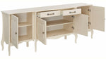 Mango Wood Rosario Sideboard Storage Cabinet for Living Room | Wooden Cabinet for Home 