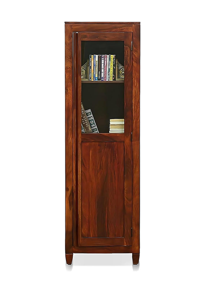 Translation missing: en.Bookshelf | Sheesham Wood Wooden Storage Organizer | Shelves Bookcase Rustic Durable, Stylish &amp; Compact Design for Home, Office, Living Room | Furniture Organizer Elegant Finish (Honey 2) | Office Bookshelf Storage 
