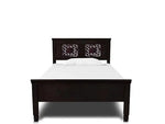 Sheesham Wood Without Storage Fraya Single Size Bed for Bedroom Stylish | Walnut Finish 