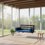 Sheesham Wood Jhula for Adults for Home Swing Jhula with Back Support and Stainless 