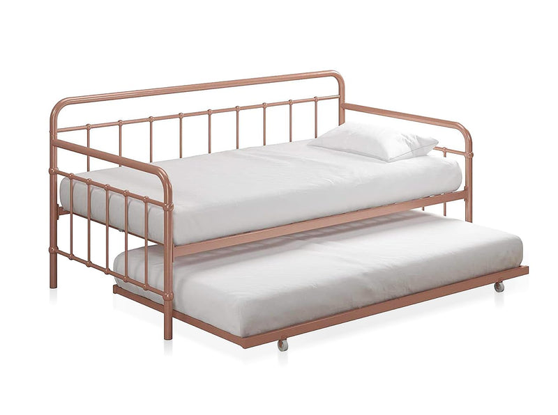 Marks Daybed Twin Size Metal and Mdf Trundle Bunk Bed 
