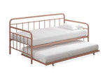Marks Daybed Twin Size Metal and Mdf Trundle Bunk Bed 