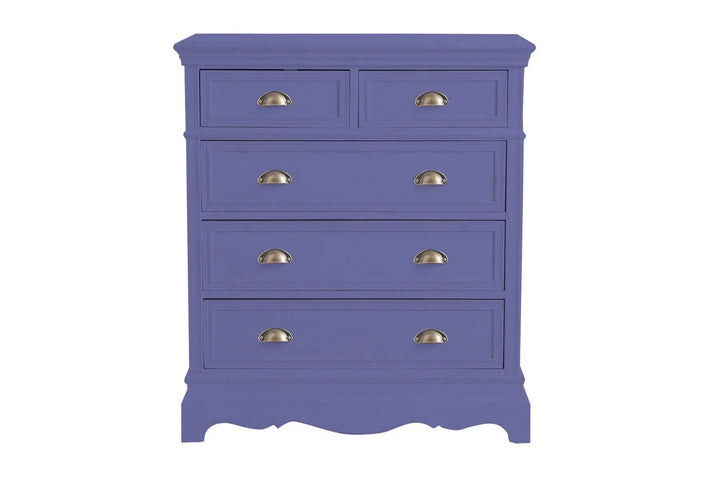 Translation missing: en.APRODZ Mango Wood Storage Cabinet Callao Chest of 5 Drawers Furniture for Living Room | Minsk