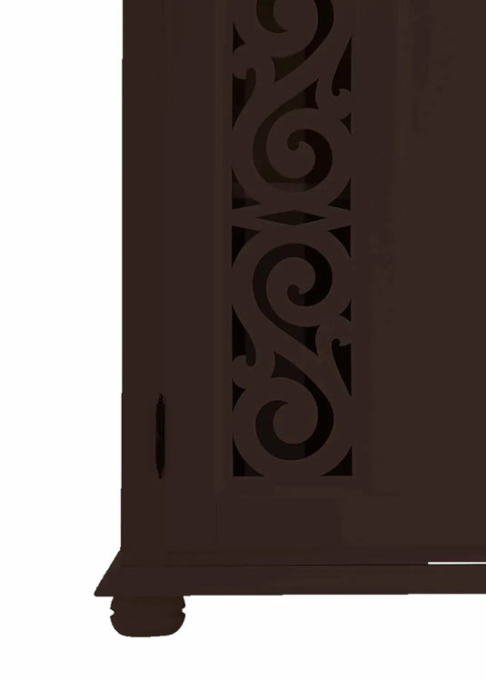 Translation missing: en.APRODZ Soild Wood Fora Sideboard Storage Cabinet for Living Room | Eastern Brownstone Finish