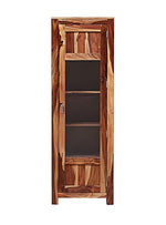 Bookshelf | Sheesham Wood Durable & Stylish Wooden Storage Organizer | Shelves Bookcase Rustic Elegant for Home Office Living Room | Compact Design Furniture Organizer (Rustic Teak 2) | Sheesham wood bookshelf 