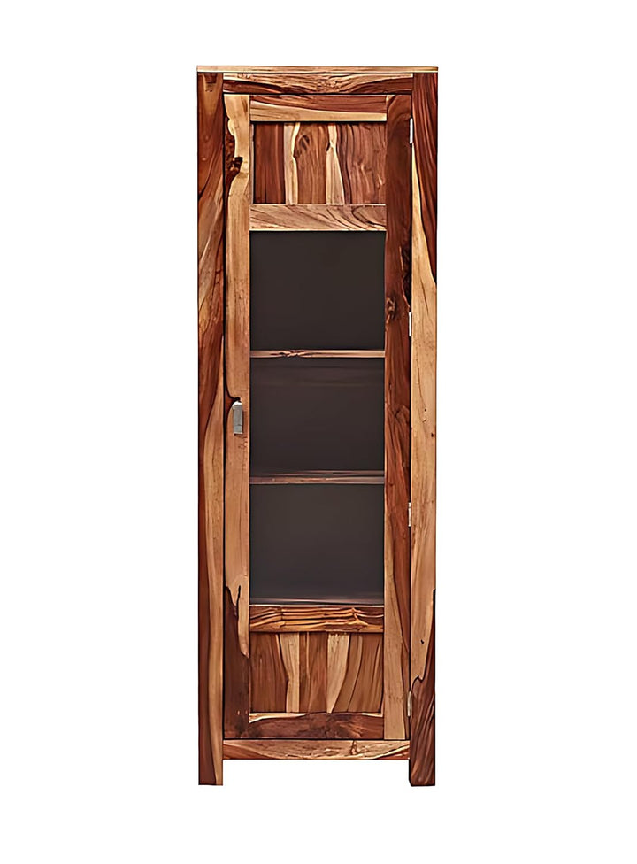 Translation missing: en.Bookshelf | Sheesham Wood Durable &amp; Stylish Wooden Storage Organizer | Shelves Bookcase Rustic Elegant for Home Office Living Room | Compact Design Furniture Organizer (Rustic Teak 2) | Sheesham wood bookshelf 
