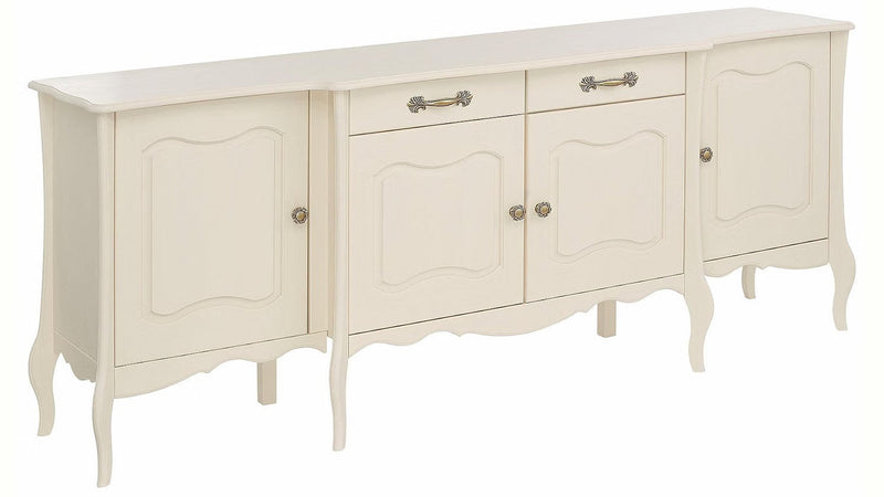 Mango Wood Rosario Sideboard Storage Cabinet for Living Room | Wooden Cabinet for Home 