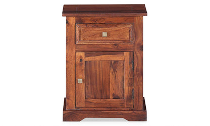 Jayuya Bedside Table (Dark Honey Sheesham)