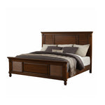 Solid Wood Without Storage Bed Elmore for Bedroom Stylish 