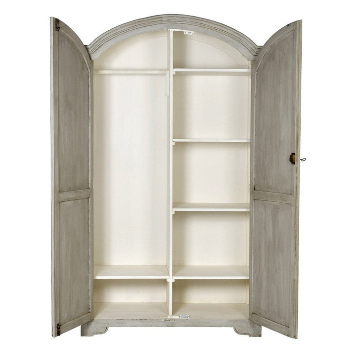 Translation missing: en.Mango Wood Double Doors Multipurpose Storage Perko Wardrobe for Bedroom | Gery 