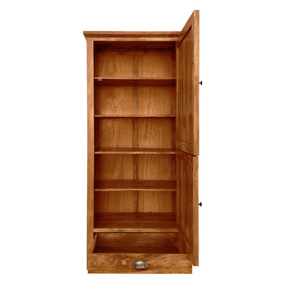 Wardrobe Storage Almirah Cupboard for Cloths (Honey Finish) 