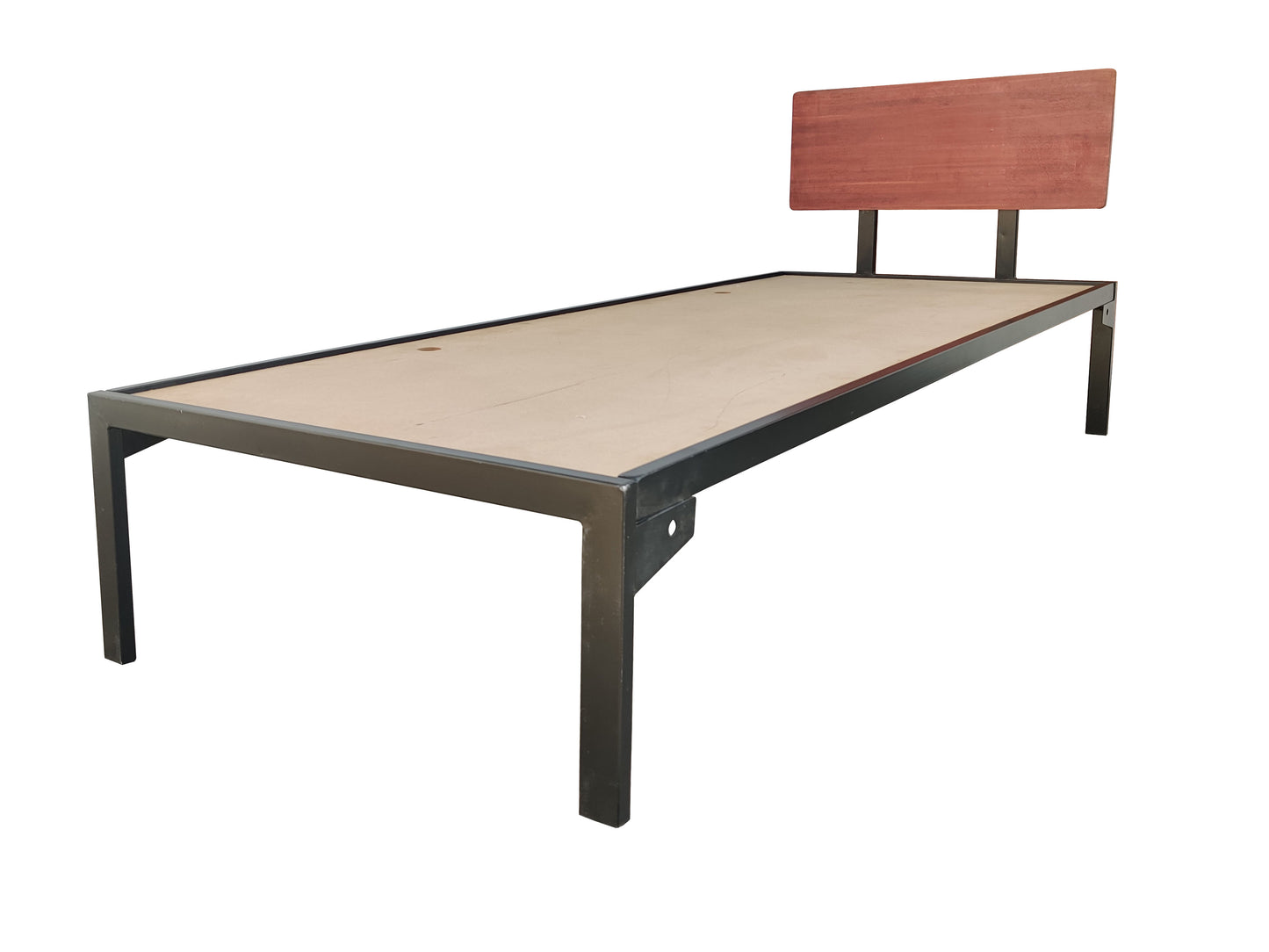 Single Size Bed Without Storage for Home & Living Room Cot Bed Furniture