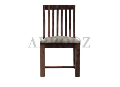 Sheesham Wood and Upholstered Epso 6 Seater Dining Table Set for Home and Living Rooms| Dining Furniture
