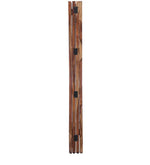 Durque 4 Panel Room Divider - Provincial Teak 