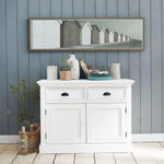 APRODZ Solid Wood Varash Sideboard Storage Cabinet for Living Room