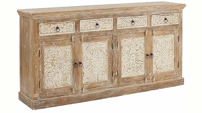 Wood Paulista Sideboard Storage Cabinet for Living Room 