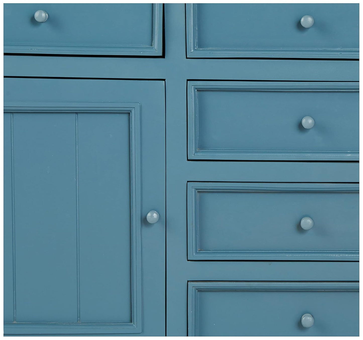 Mango Wood Cubatao Sideboard Storage Cabinet for Living Room 